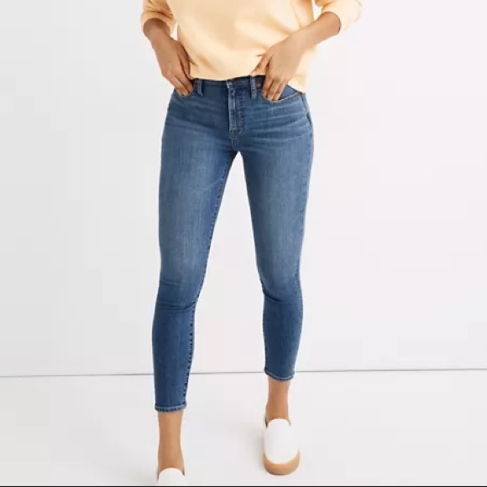Madewell Curvy High Rise Skinny Crop Jean size 31